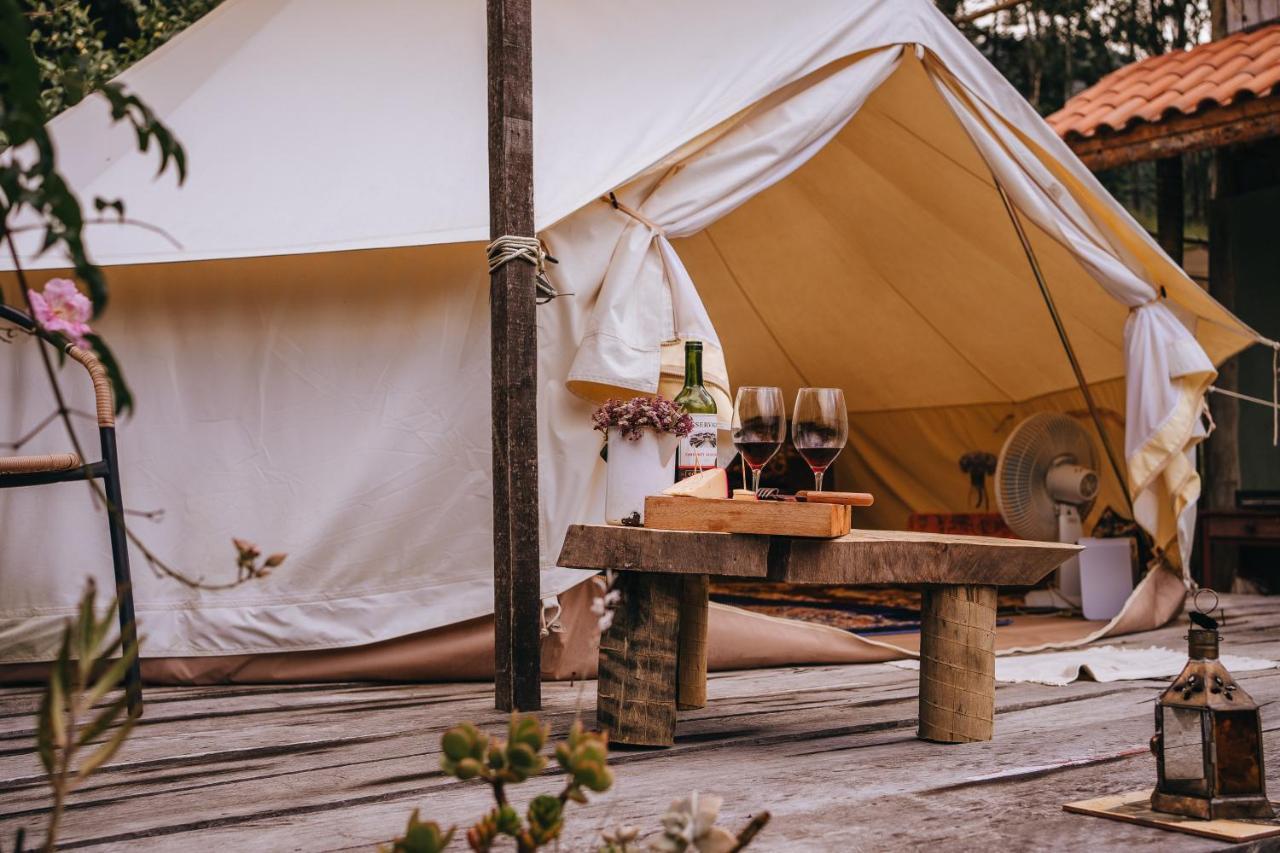サン・ベント・ド・サプカイー Chale Refugio Da Pedra Spヴィラ エクステリア 写真