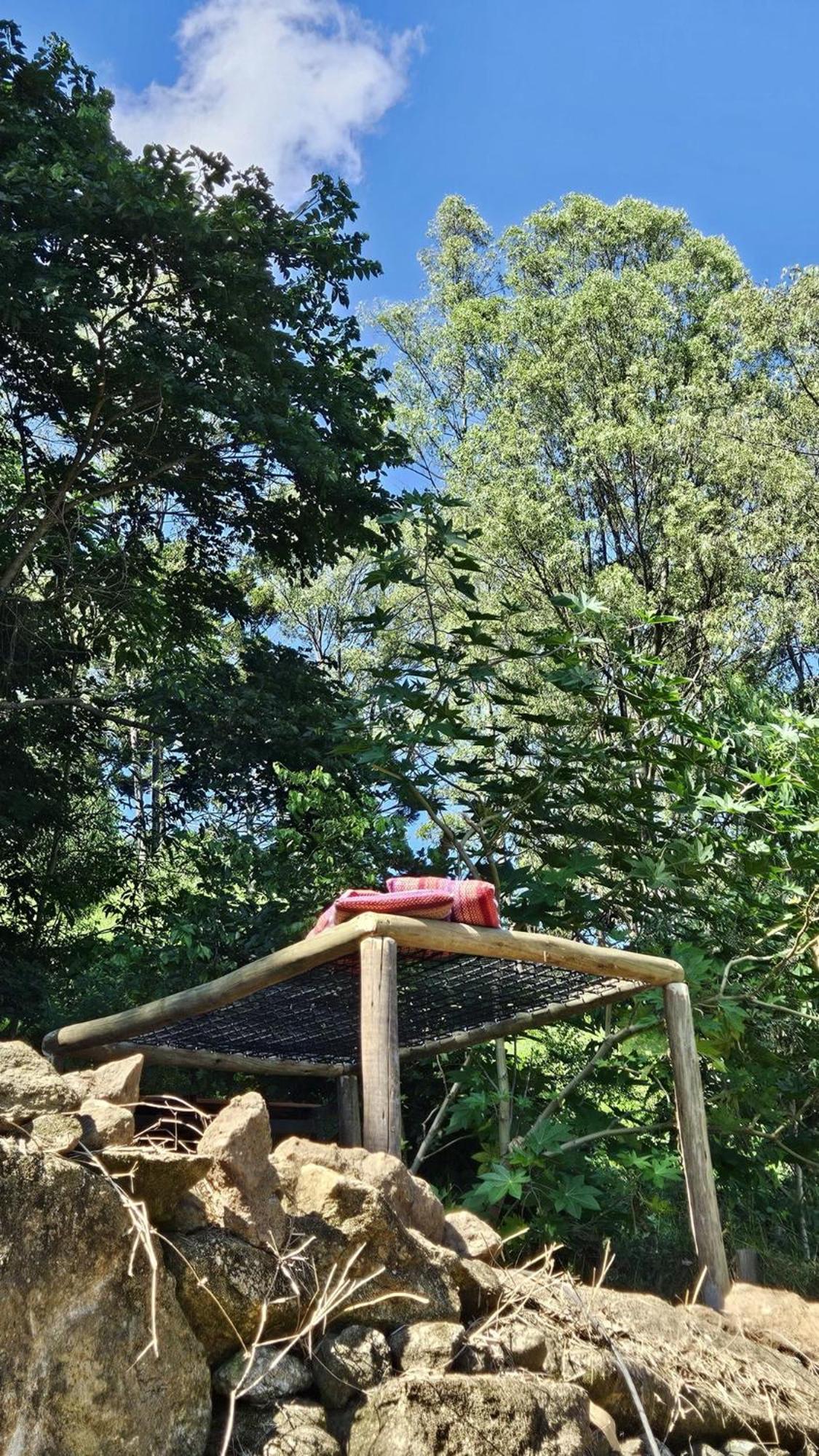 サン・ベント・ド・サプカイー Chale Refugio Da Pedra Spヴィラ エクステリア 写真