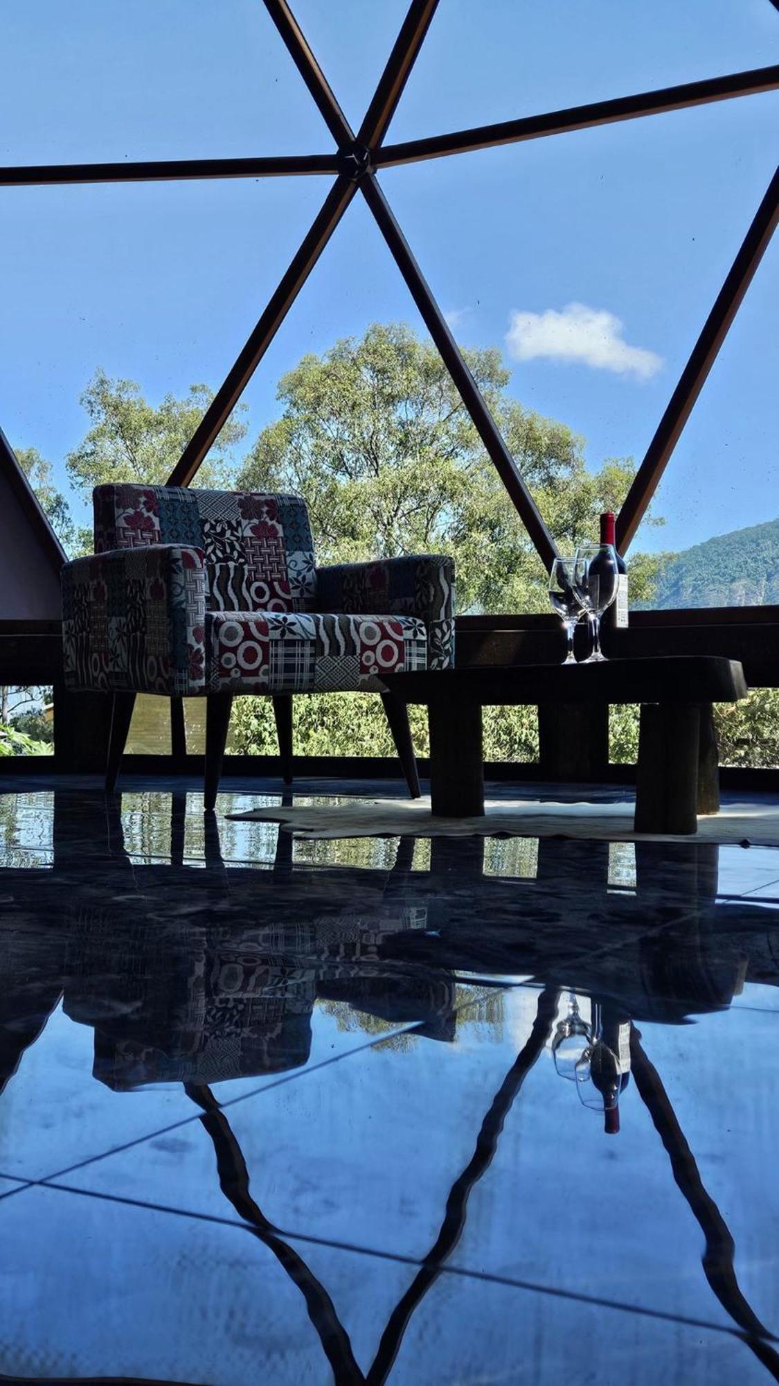 サン・ベント・ド・サプカイー Chale Refugio Da Pedra Spヴィラ エクステリア 写真